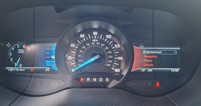 Ford EDGE cena 94000 przebieg: 38000, rok produkcji 2019 z Czempiń małe 121